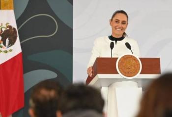 Sheinbaum le pide responsabilidad compartida a EEUU para reducir ingreso de armas ilegales