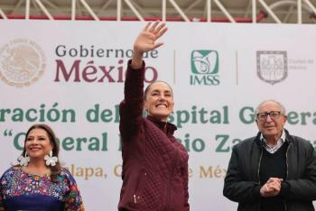 Sheinbaum inaugura hospital en Iztapalapa como parte del fortalecimiento del sistema de salud