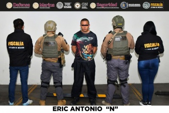 Capturan en Guerrero a presunto responsable de doble feminicidio cometido en el Estado de M&eacute;xico