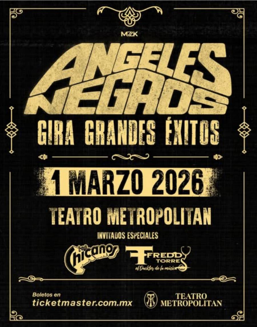 LOS ÁNGELES NEGROS LLEGAN AL METROPÓLITAN CON SU GIRA “GRANDES ÉXITOS”
