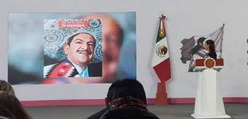 Presidenta recuerda a Jos&eacute; Alfredo Jim&eacute;nez en su natalicio n&uacute;mero cien