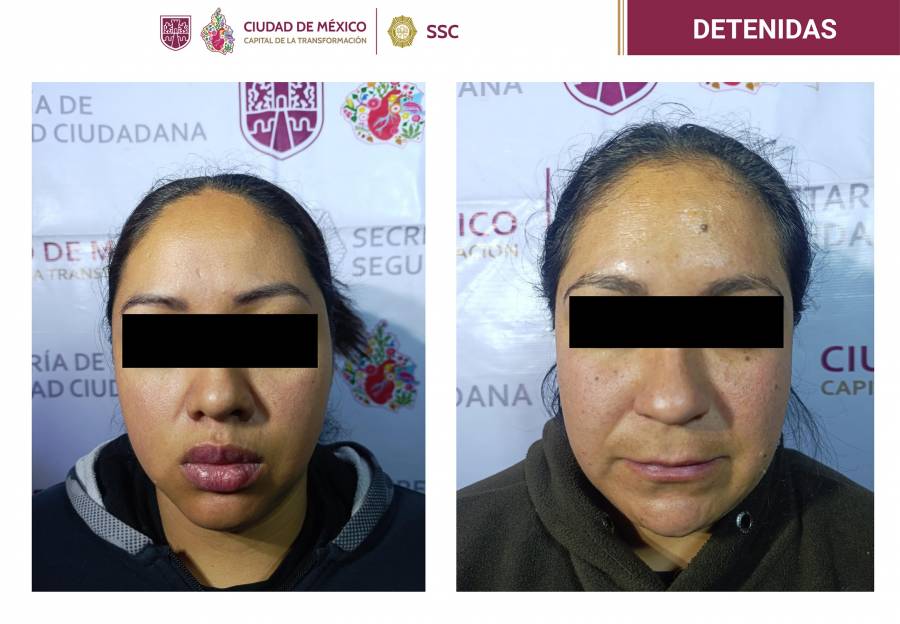 Capturan a dos mujeres vinculadas a Los Richies con más de 500 dosis de droga en Iztapalapa
