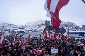 Trump llega a Davos entre protestas y crisis por Groenlandia