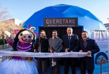 Quer&eacute;taro fortalece su posicionamiento tur&iacute;stico internacional en la inauguraci&oacute;n del Pabell&oacute;n M&eacute;xico en FITUR 2026