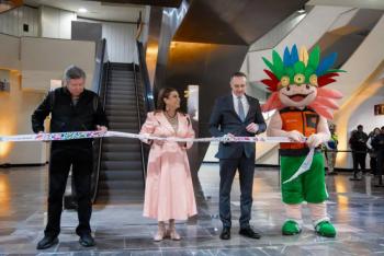 Clara Brugada entrega 20 nuevas escaleras electromec&aacute;nicas en el Metro CDMX como parte de plan de accesibilidad