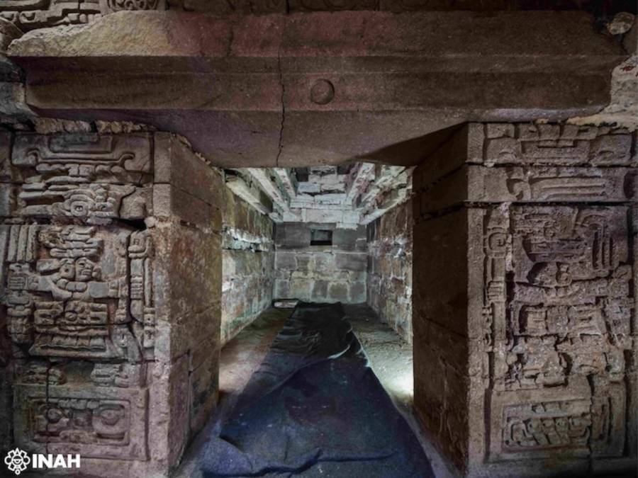 INAH descubre tumba zapoteca en Huitzo; Sheinbaum la califica como el hallazgo arqueológico más relevante de la última década
