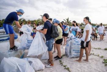 Yucat&aacute;n inicia calendario 2026 de saneamiento costero con jornada en Telchac Puerto