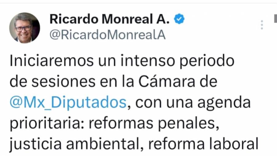 Morena perfila agenda legislativa robusta, con 12 ejes prioritarios; va por las 40 horas laborales