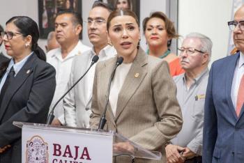 SNA exhorta a gobernadora de Baja California a separarse del cargo mientras se aclara investigaci&oacute;n familiar