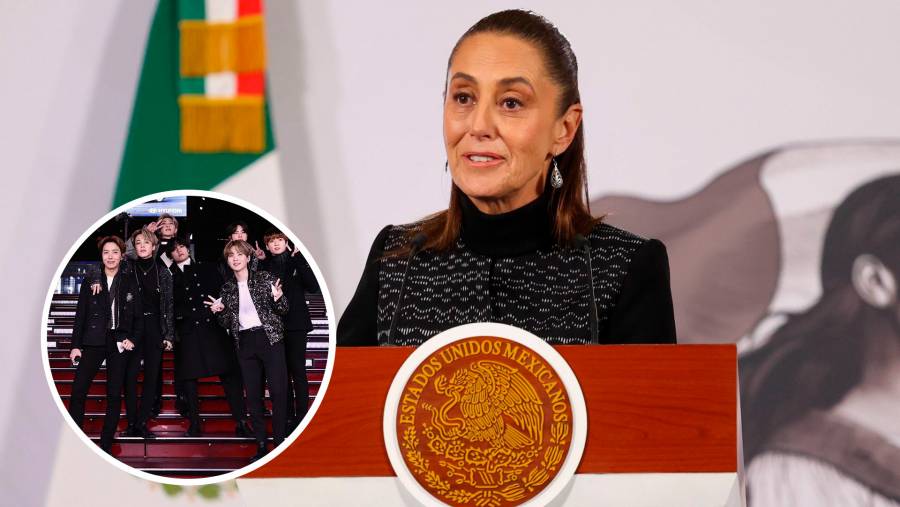 Claudia Sheinbaum envía carta al Primer Ministro de Corea del Sur; solicita más fechas de BTS en México