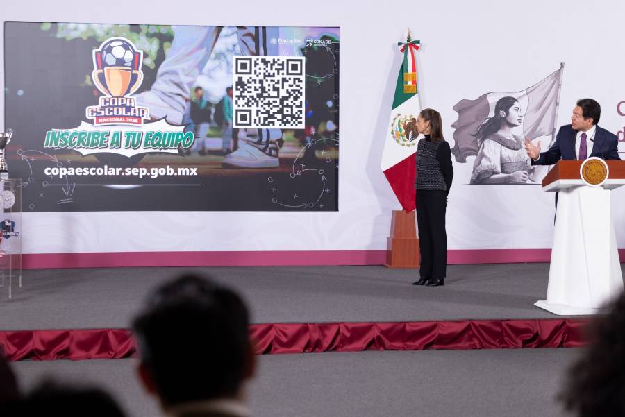 Sheinbaum presenta convocatoria para “Mundialitos” de la Copa del Mundo