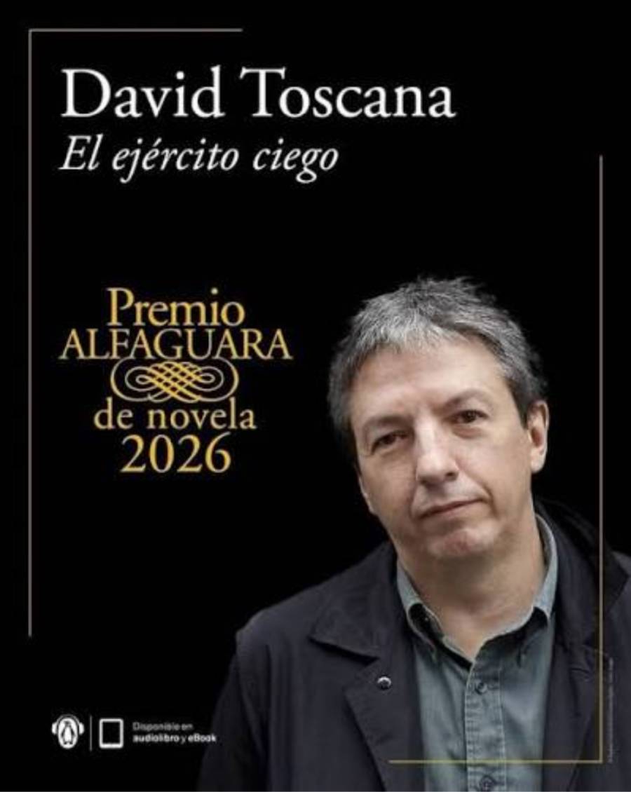 El mexicano David Toscana gana el Premio Alfaguara de novela 2026 con 