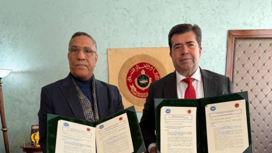 CATEM y la Uni&oacute;n Marroqu&iacute; del Trabajo acuerdan cooperaci&oacute;n sindical internacional
