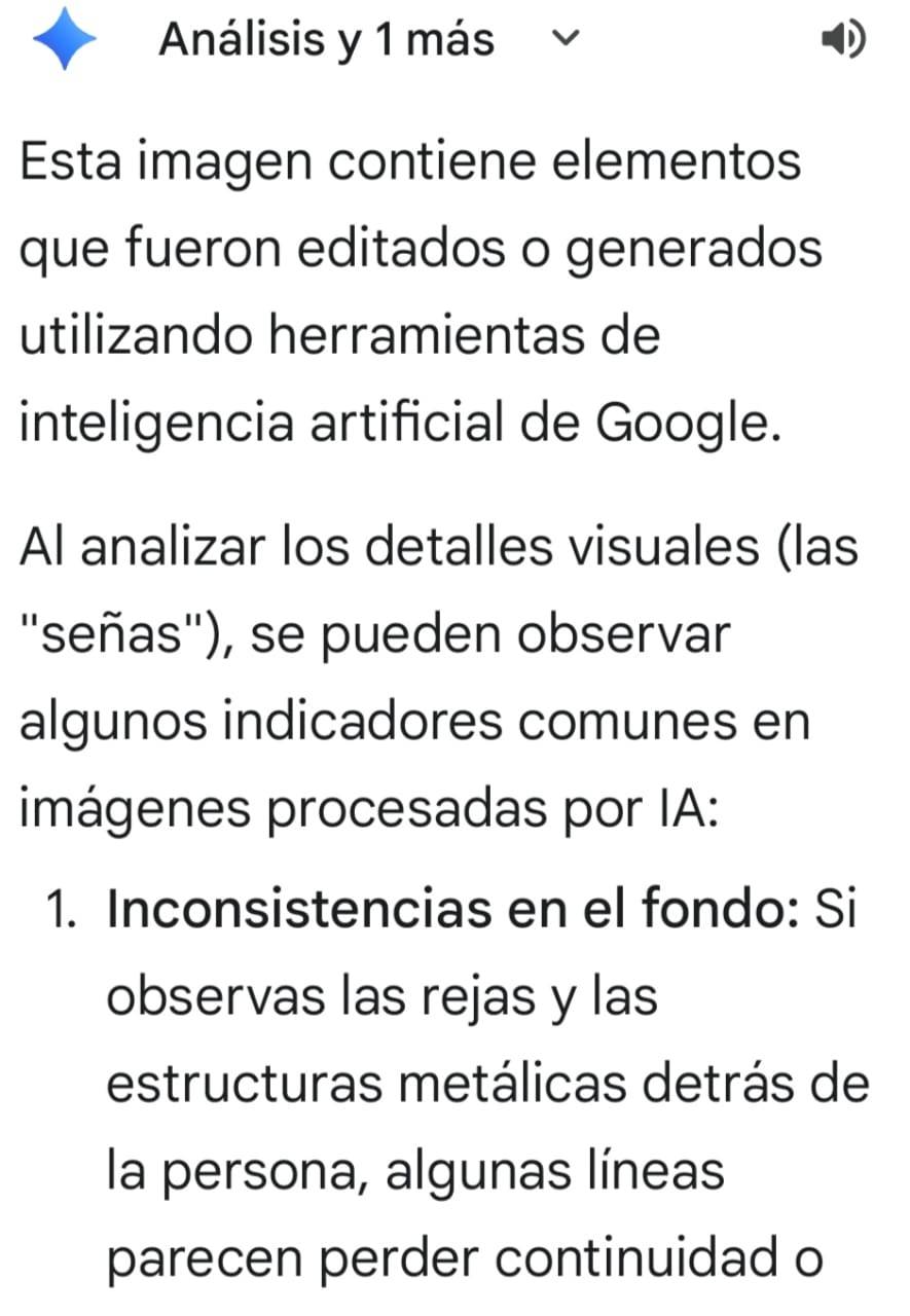 Foto de Wedding manipulada con IA, se observa en varios detalles, según un análisis de Gemini