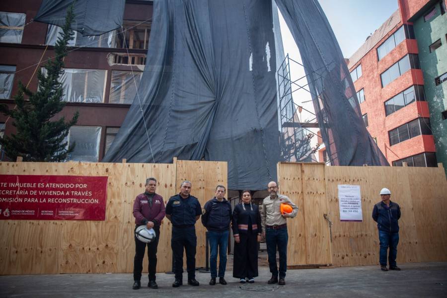 Familias de Coyoacán recibirán apoyo de renta tras explosión en edificio de Taxqueña