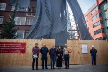 Familias de Coyoac&aacute;n recibir&aacute;n apoyo de renta tras explosi&oacute;n en edificio de Taxque&ntilde;a