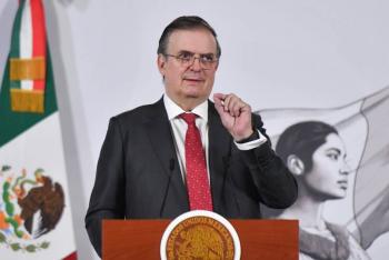 Ebrard retoma di&aacute;logo comercial en Washington para revisar aranceles y exportaciones