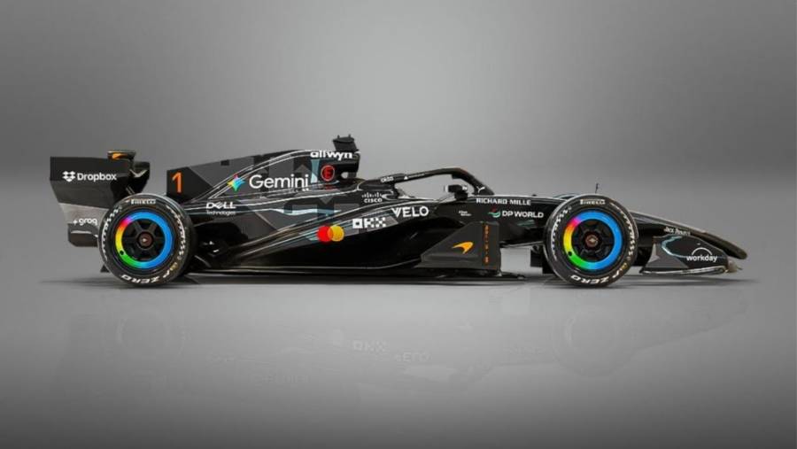McLaren sorprende con un dise&ntilde;o especial en Barcelona dejando de lado el “team papaya”