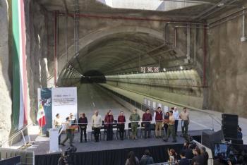 Claudia Sheinbaum inaugura primer tramo del Viaducto Elevado de Tijuana