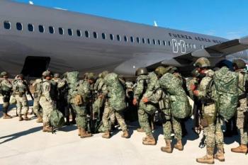 Defensa despliega 1,600 militares para reforzar seguridad en Sinaloa