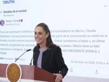 Trump califica de “muy productiva” llamada con Sheinbaum; dialogan sobre seguridad y comercio