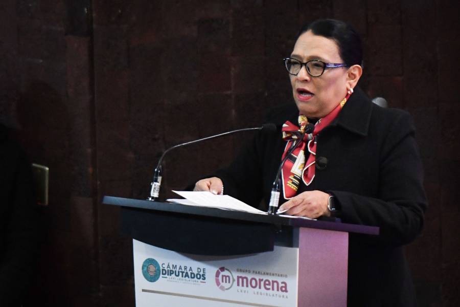 Rosa Icela Rodríguez pide lealtad absoluta al proyecto de Claudia Sheinbaum en plenaria de Morena
