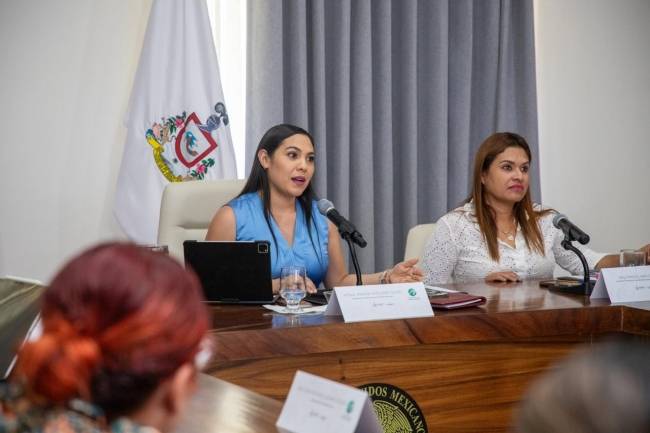 Gobernadora de Colima recibe propuesta para actualizar ley contra efectos del cambio clim&aacute;tico