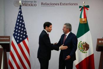 M&eacute;xico y Estados Unidos refuerzan di&aacute;logo bilateral tras llamada entre De la Fuente y Rubio