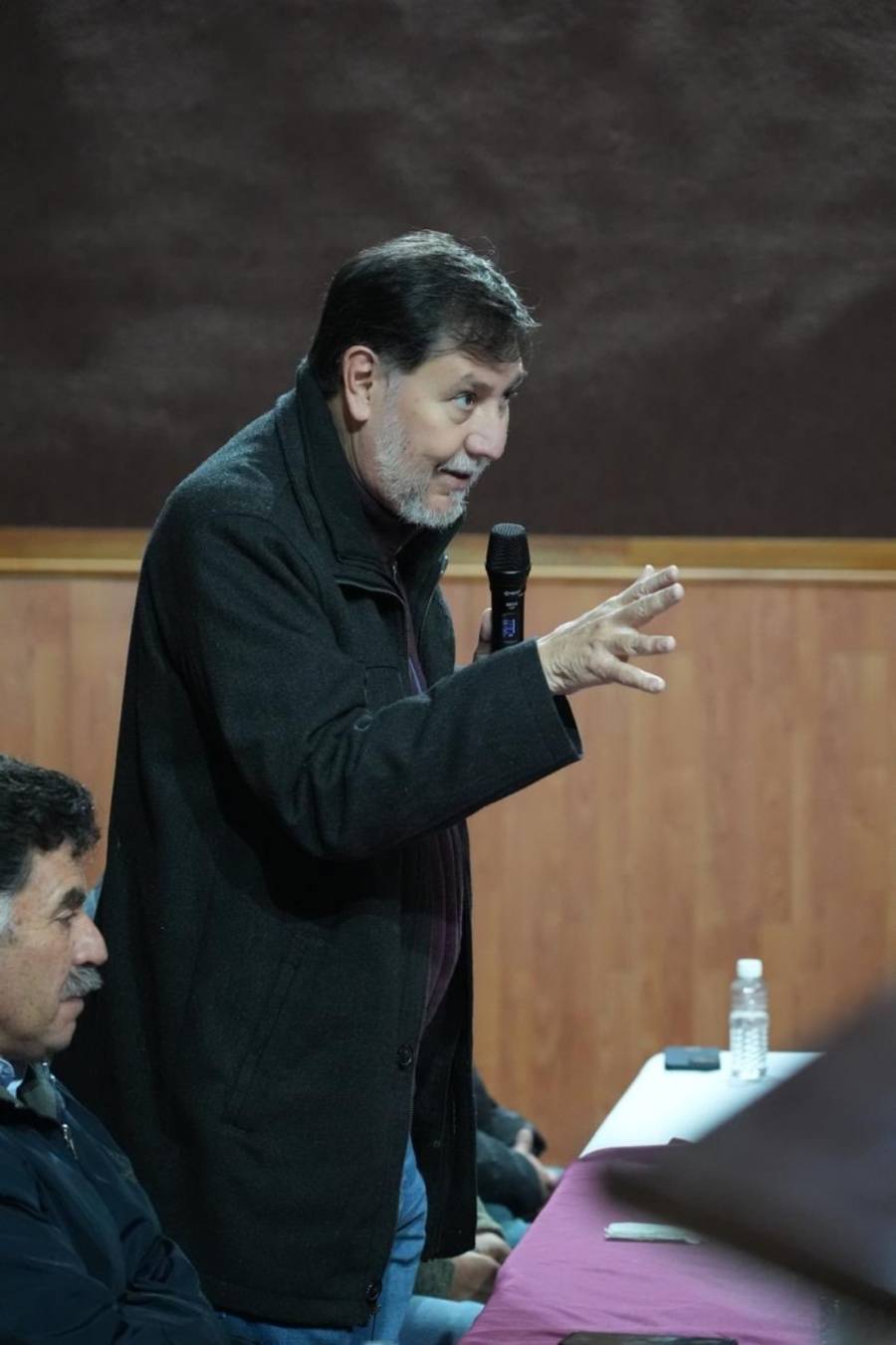 Noroña critica salida de Adán Augusto de la coordinación de Morena en el Senado