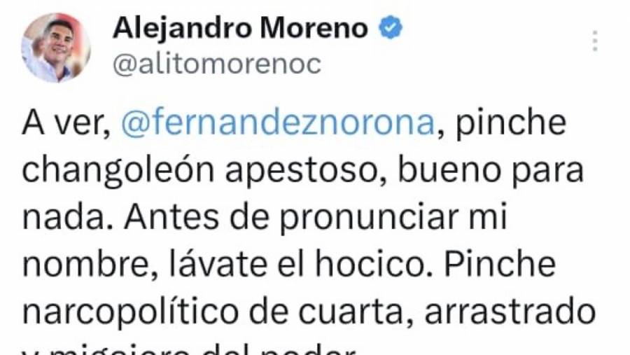 Choque pol&iacute;tico entre Noro&ntilde;a y Alito: insultos cruzados reavivan su bronca