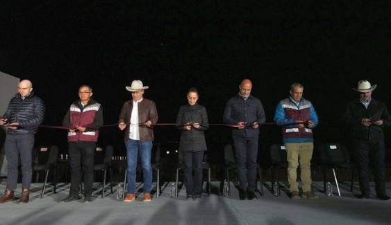 Presidenta Sheinbaum inaugura carretera Bavispe-Nuevo Casas Grandes que conecta Sonora y Chihuahua