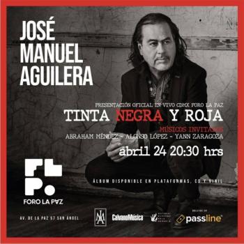 JOS&Eacute; MANUEL AGUILERA DE LA BARRANCA RINDE HOMENAJE A LA LITERATURA MEXICANA CON TINTA NEGRA Y ROJA