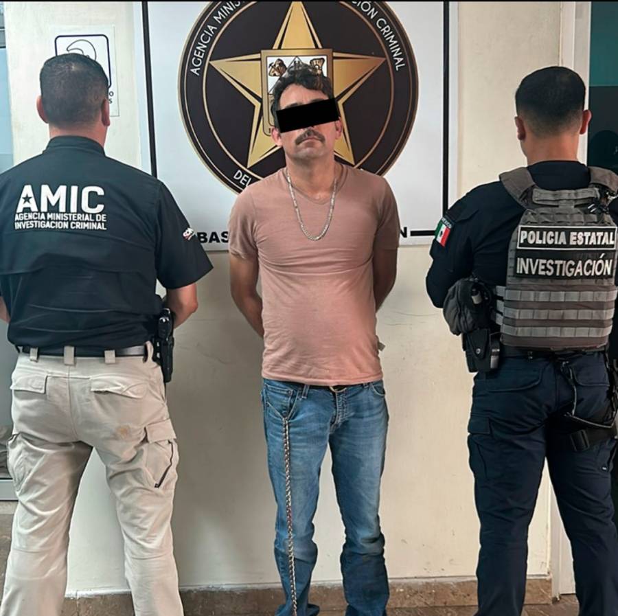 Detienen en Cajeme a presunto jefe criminal con 10 órdenes de aprehensión