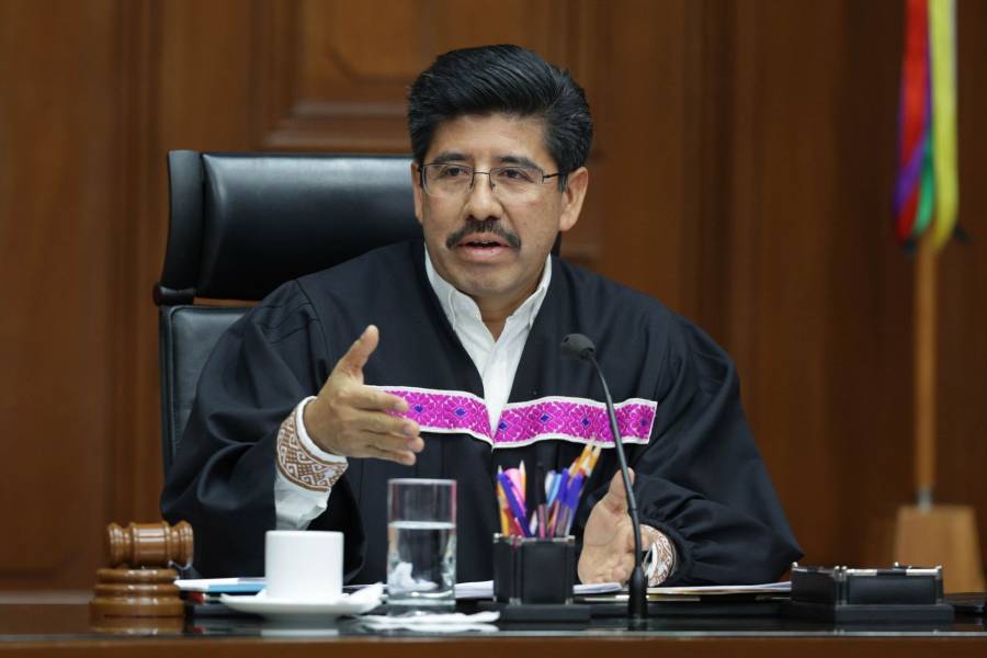 Ministro presidente de la Suprema Corte destaca reformas y legitimidad del Poder Judicial en aniversario de la Constitución