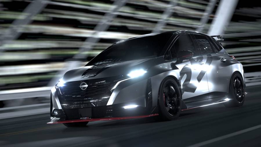 Nissan Aura NISMO RS Concept: electrificaci&oacute;n, m&uacute;sculo y herencia deportiva