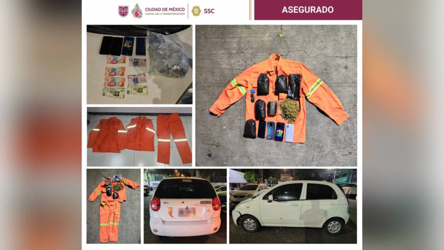 Caen en Iztacalco cinco sujetos disfrazados de barrenderos que asaltaron vivienda en la GAM