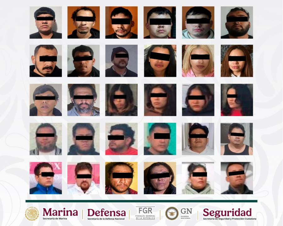 Operativo federal en Querétaro desmantela célula delictiva y deja 30 personas detenidas