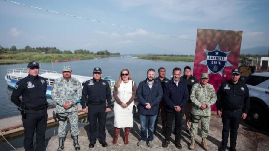 Refuerzan vigilancia en lago de Pátzcuaro con despliegue de elementos contra huachicol hídrico