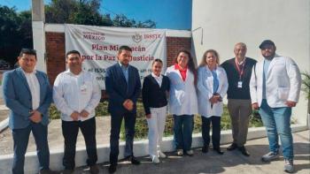 ISSSTE inaugura nuevo consultorio en Tuxpan, Michoac&aacute;n, como parte del Plan Michoac&aacute;n por la Paz y la Justicia