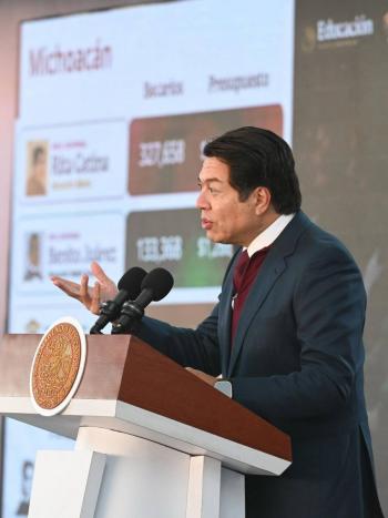 SEP da inicio a la Beca Gertrudis Bocanegra para estudiantes universitarios en Michoac&aacute;n