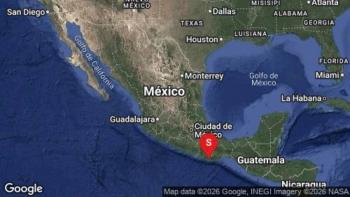 Sismo de magnitud 5.7 sacude la costa de Oaxaca