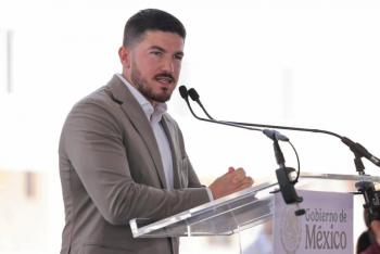 Samuel Garc&iacute;a refrenda ante Sheinbaum apoyo para encontrar suelo destinado a vivienda