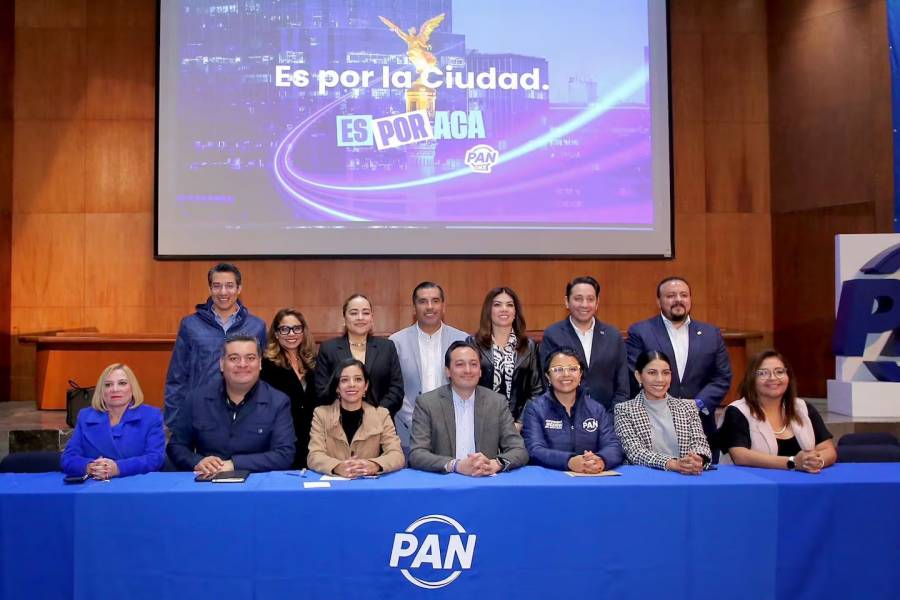 PAN presenta agenda legislativa con 53 propuestas para transformar la Ciudad de México