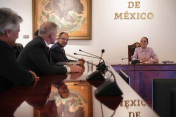 Sheinbaum firma acuerdo para impulsar producci&oacute;n de vacunas de ARN mensajero en M&eacute;xico
