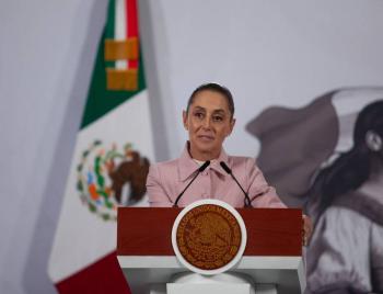 Sheinbaum aplaude mensaje de unidad continental tras actuaci&oacute;n de Bad Bunny en el Super Bowl