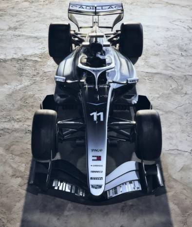 Cadillac mostr&oacute; el F1 de Checo P&eacute;rez en el Super Bowl LX
