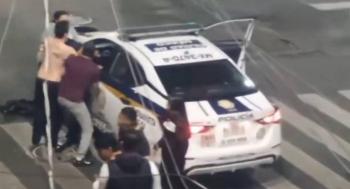 Polic&iacute;a de la SSC agredido durante patrullaje en Santa Mar&iacute;a la Ribera