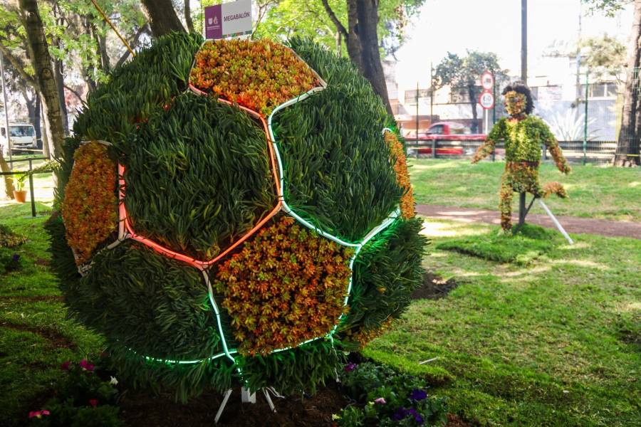 CDMX instalará esculturas verdes rumbo al Mundial 2026