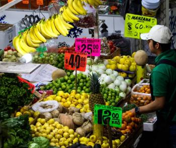 Canasta b&aacute;sica supera los 4 800 pesos en zonas urbanas, revela Inegi