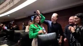 Manuel Velasco perfila a Ruth Gonz&aacute;lez Silva como posible candidata en San Luis Potos&iacute; para 2027